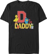 Sesame Street® Men's Sesame Street D Is for Daddy  Graphic T-Shirt