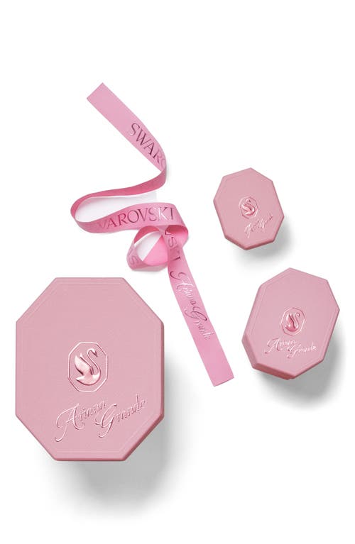 Swarovski X Ariana Grande Asymmetric Music-inspired Clip Earrings In White