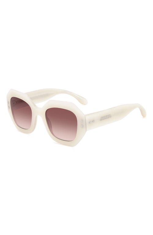 Isabel Marant 52mm Gradient Geometric Sunglasses
