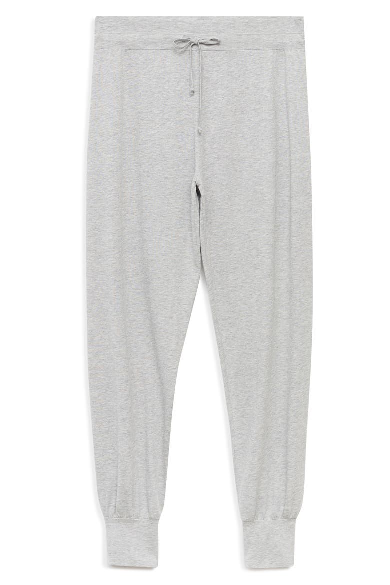 Lyocell & Cotton Pajama Joggers, Alternate, color, LIGHT/ PASTEL GREY