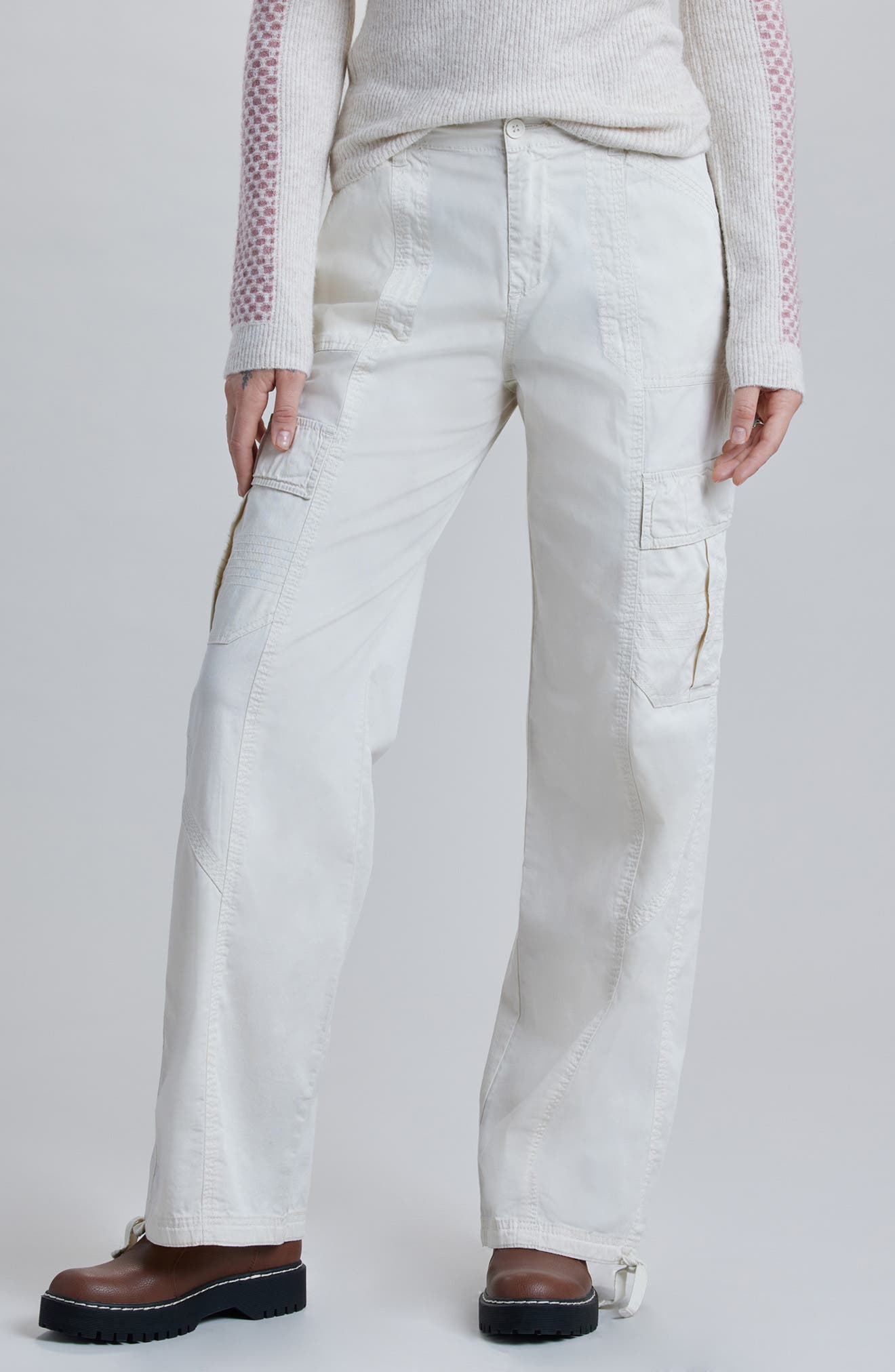 SUPPLIES BY UNIONBAY Jude High Waist Wide Leg Cargo Pants