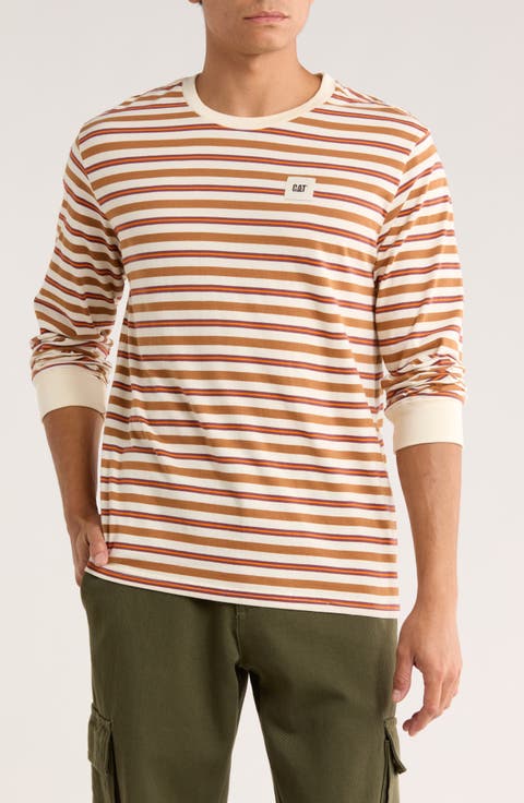 Relax Stripe Long Sleeve T-Shirt