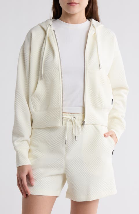Jacquard Zip Hoodie