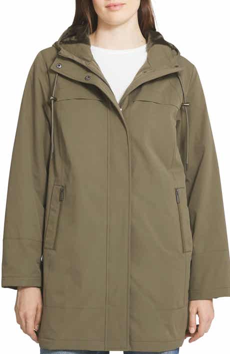 Rain Jacket with Micro Terry