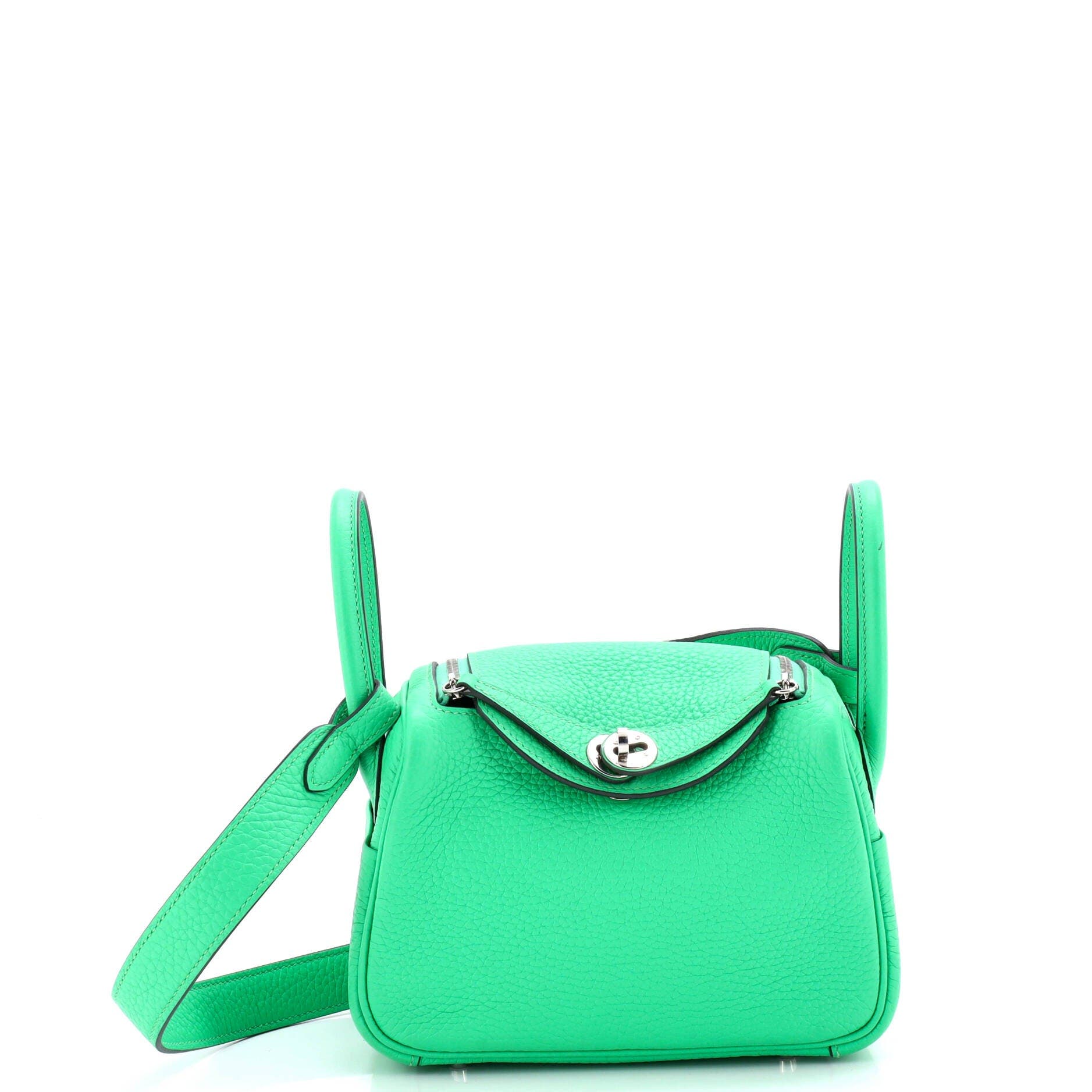 Pre-Owned Hermes Lindy Bag Clemence Mini, Main, color, 