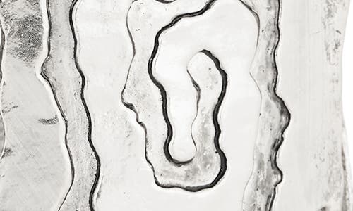 Karine Sultan Spiral Plate Bracelet In Metallic