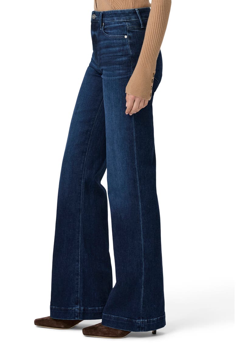 Leenah High Waist Wide Leg Jeans, Alternate, color, PRALINE