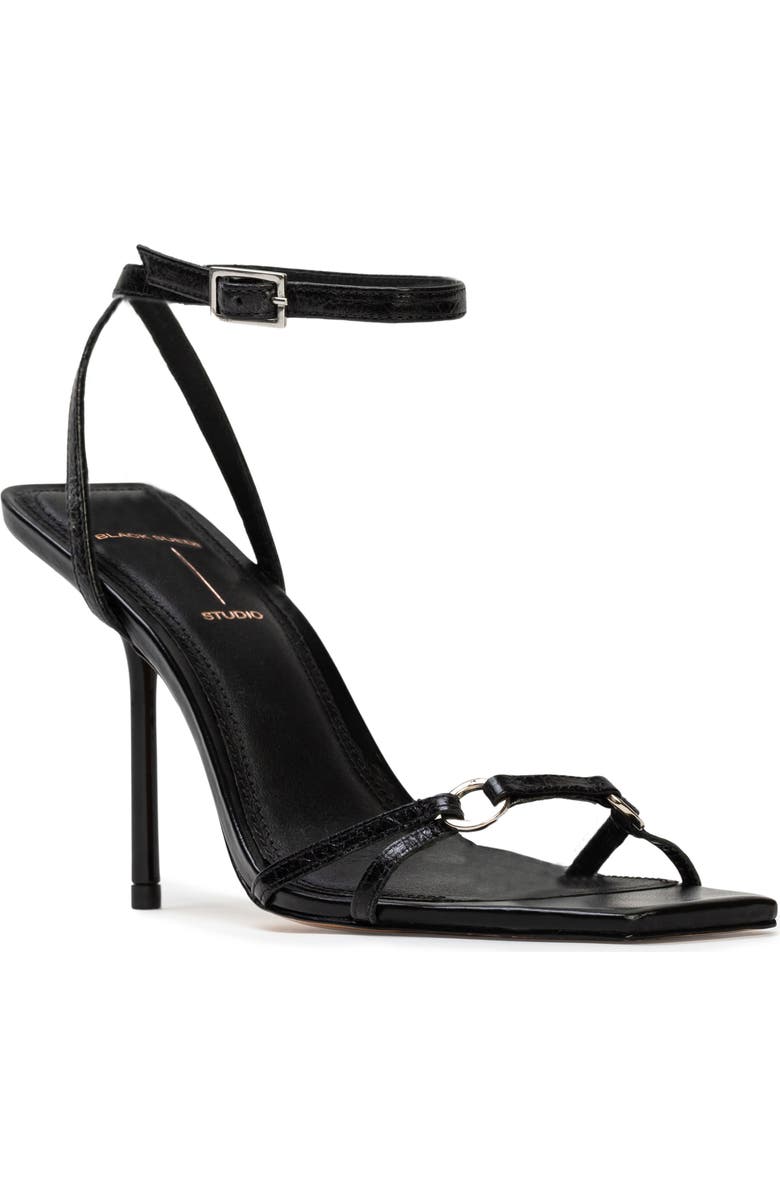 BLACK SUEDE STUDIO Frankie 100 Ankle Strap Sandal, Main, color,