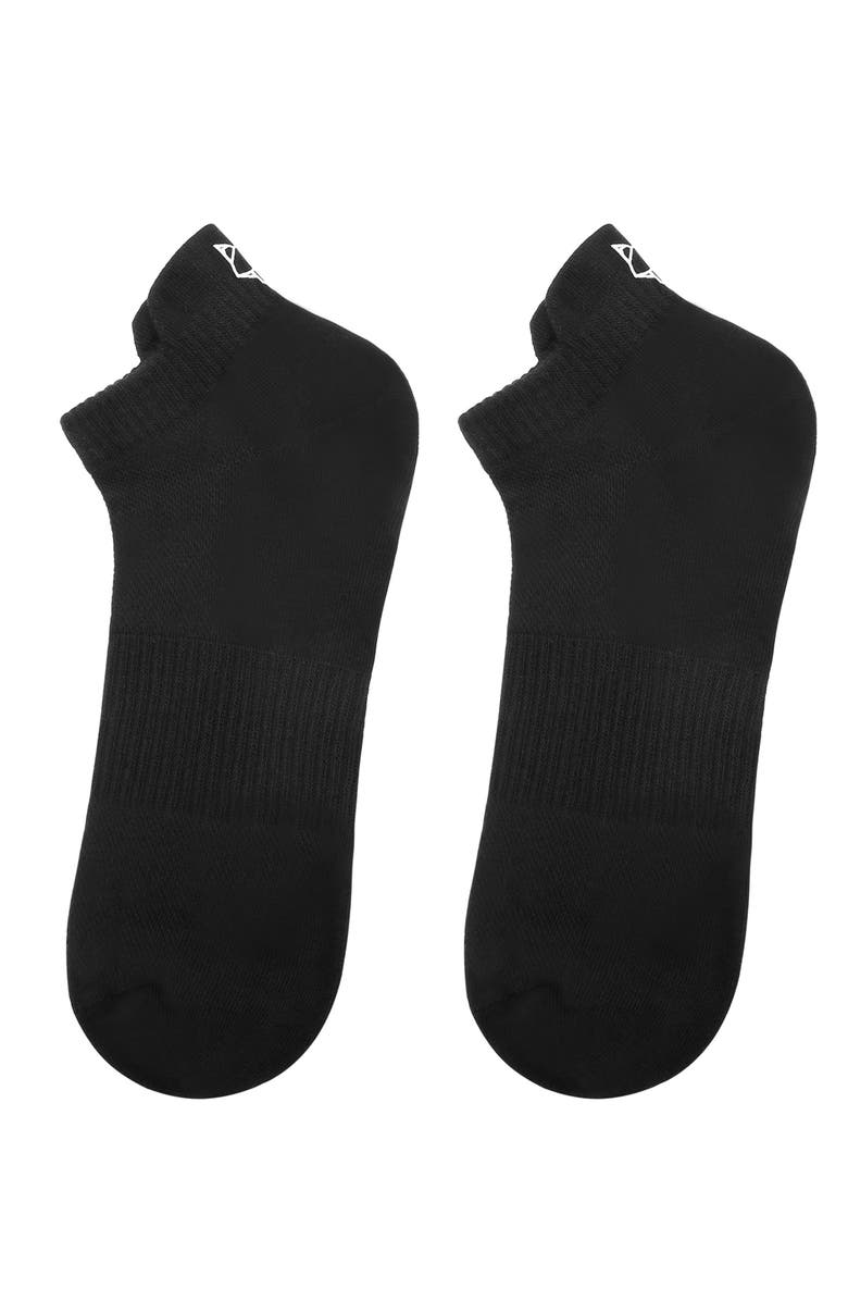 Naked Wolfe 3 Pack Mens Ankle Socks, Alternate, color, Black