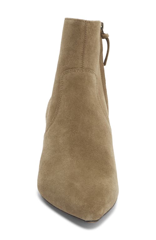 Isabel Marant Derst Pointed Toe Bootie In Brown