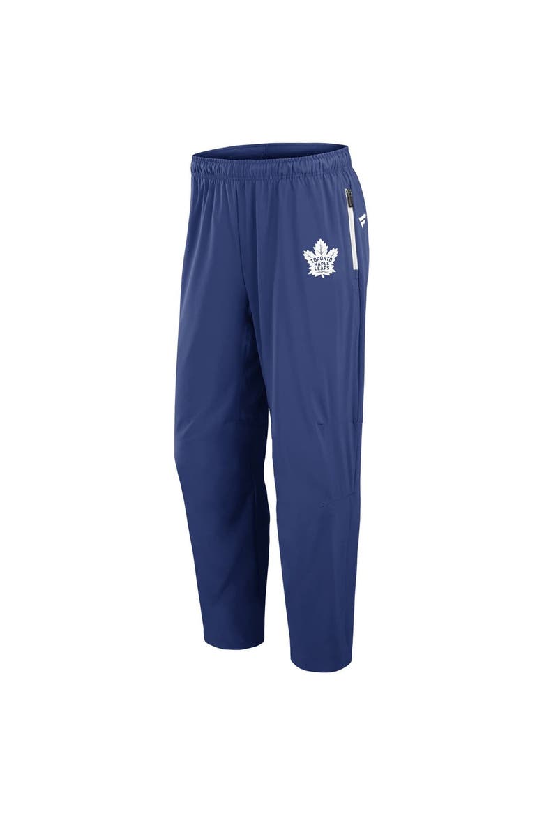 Men's Fanatics Blue Toronto Maple Leafs Authentic Pro Rink Pants, Alternate, color, Blue