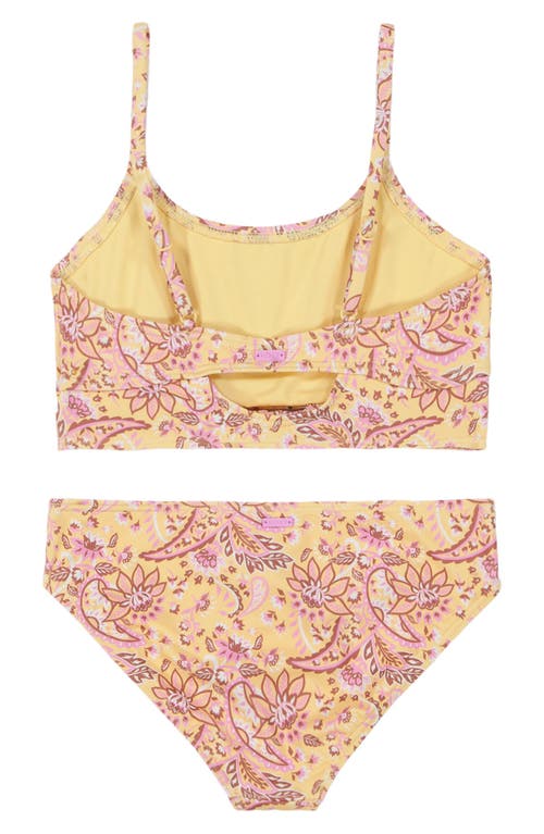 Roxy Kids' Tropidelic Two-piece Swimsuit In Impala