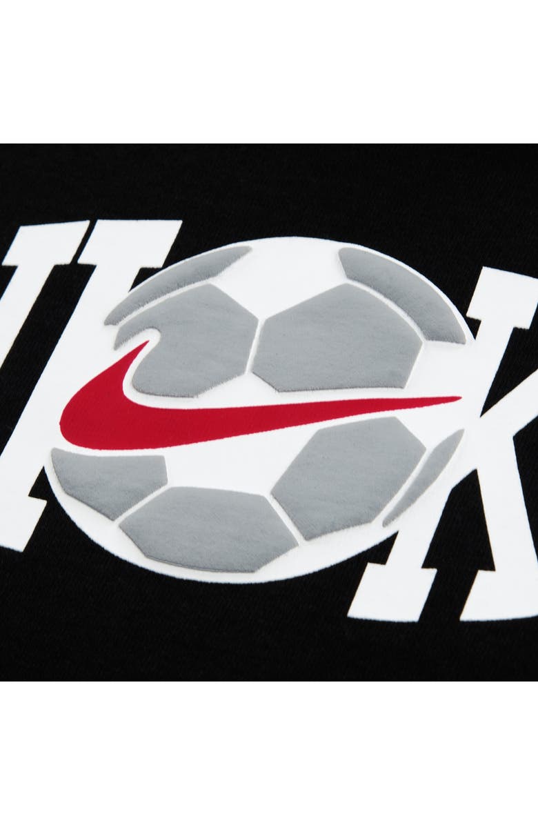 Nike Soccer Graphic T-Shirt & Shorts Set, Alternate, color, Black