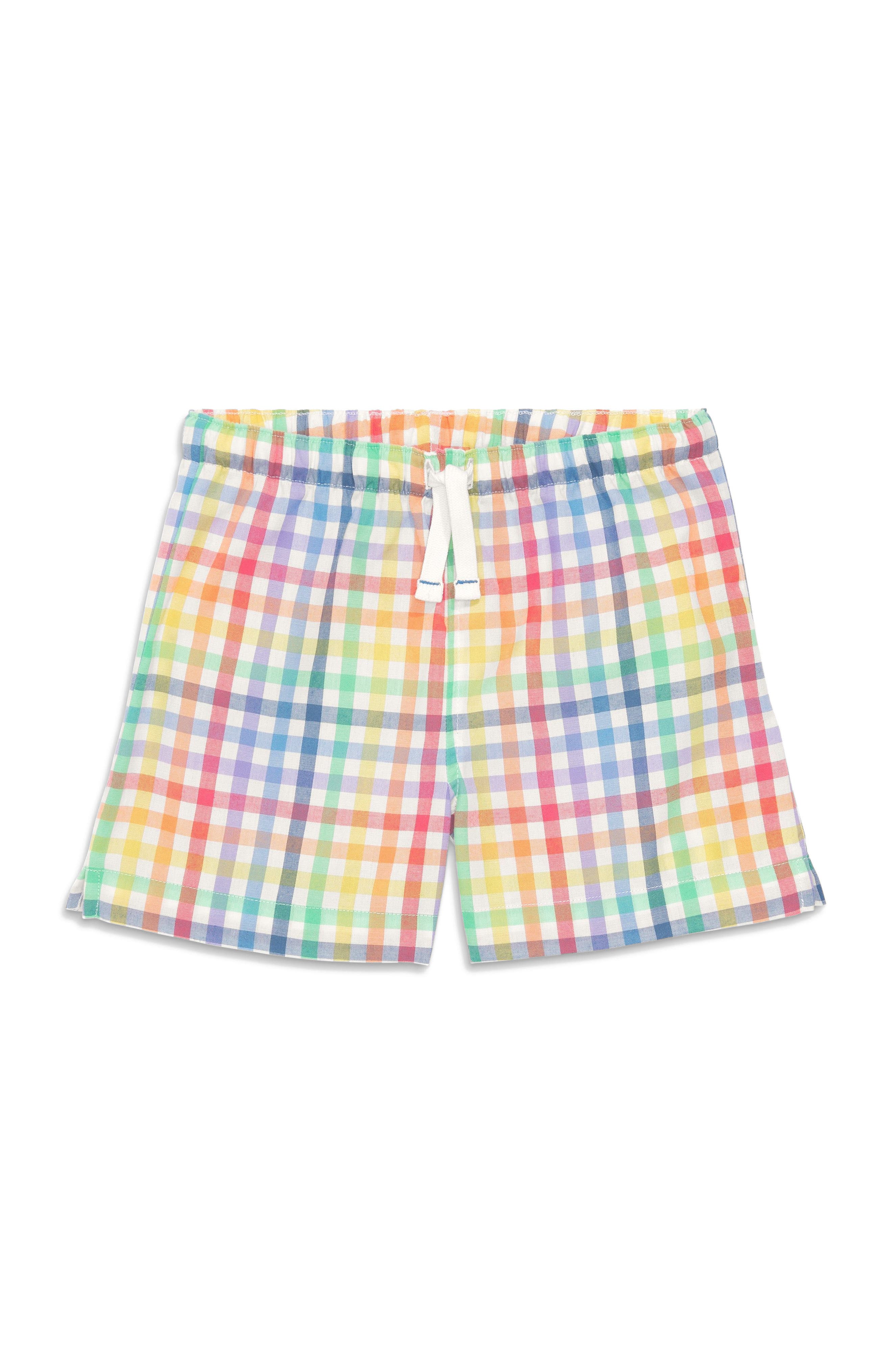selected Ivory Rainbow Plaid
