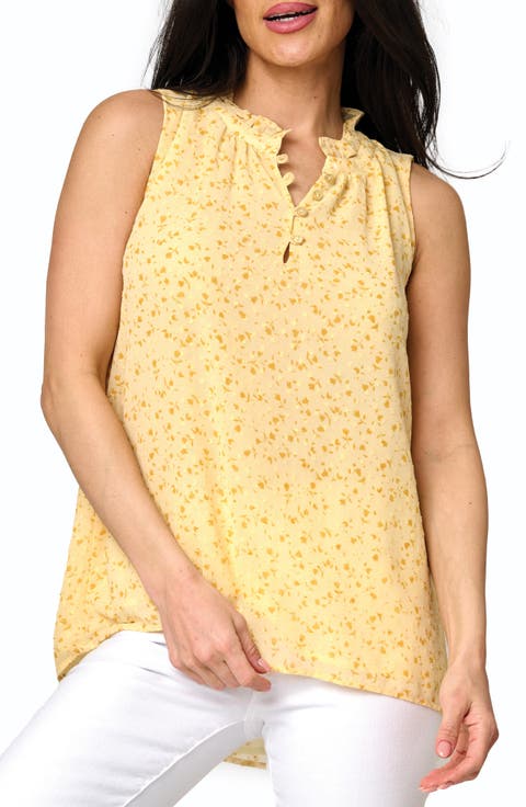 Respect the Ruffle Sleeveless Top