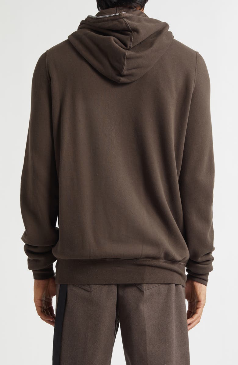 Rick Owens DRKSHDW Gimp Hoodie, Alternate, color, Dark Dust