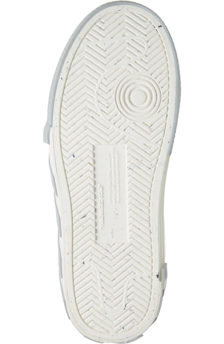 Off-White Eco Canvas Vulcanized Low Top Sneaker, Alternate, color, White/ Black