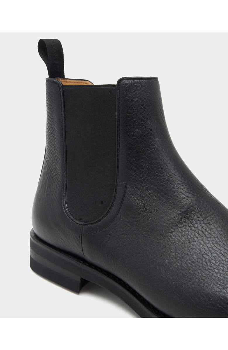 Bally Scribe Un Bootie in Grained Leather, Alternate, color, Black