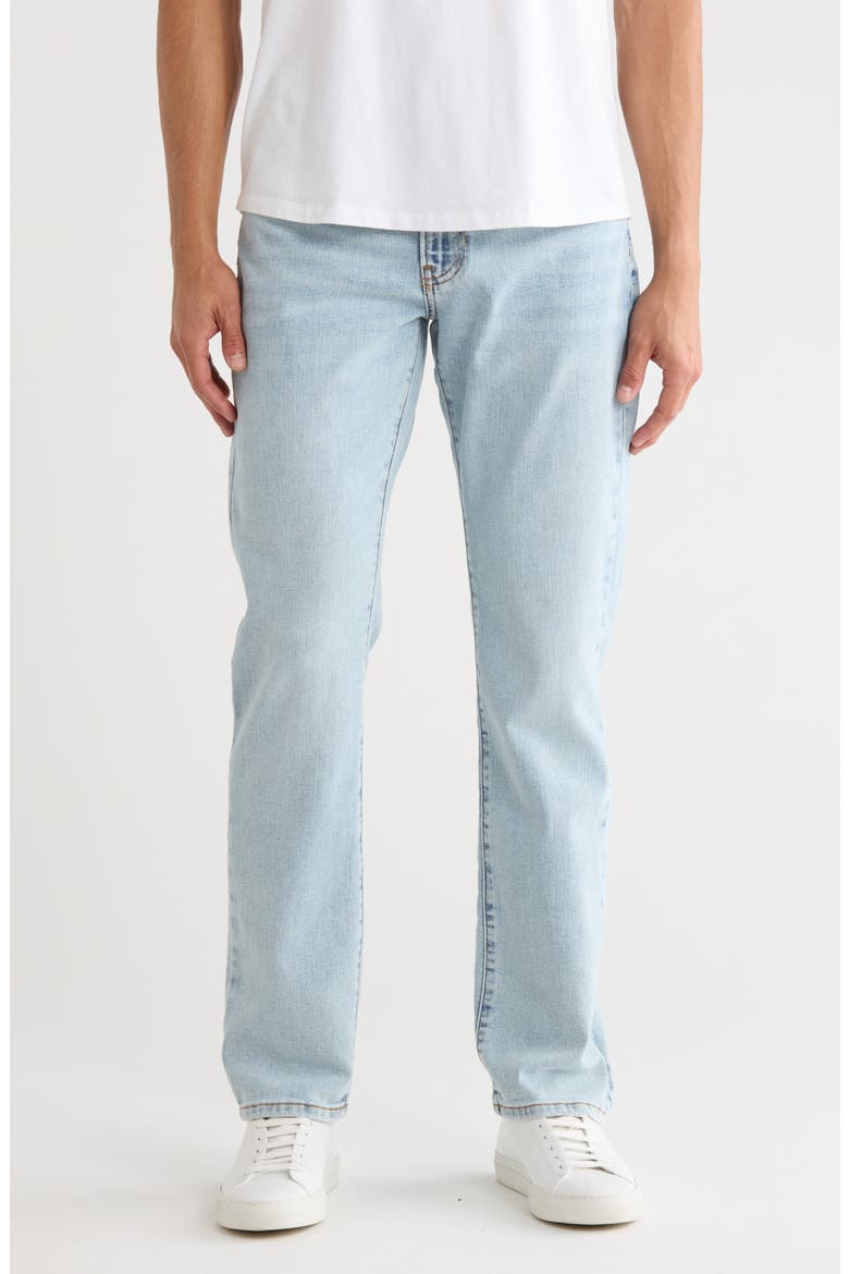121 Slim Straight Leg Jeans, Main, color, BLUESTAR