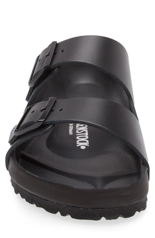 Birkenstock Arizona Double-buckle Slide Sandals In Black