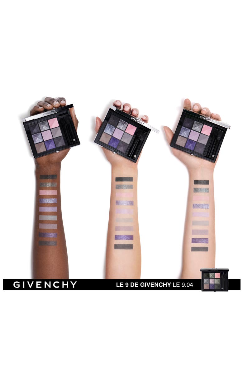 Le 9 de Givenchy Eyeshadow Palette, Alternate, color, 4 A DEEP PURPLE