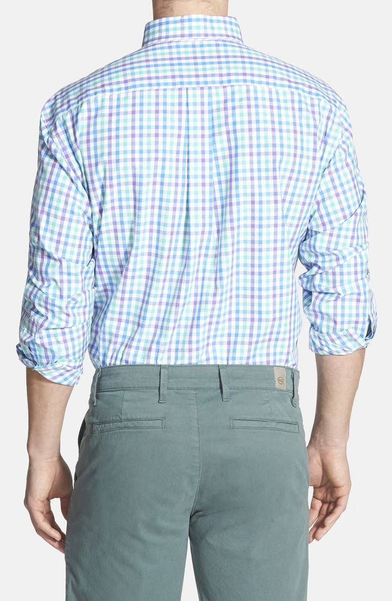 vineyard vines 'Tucker - Aft Check' Classic Fit Poplin Sport Shirt, Alternate, color,