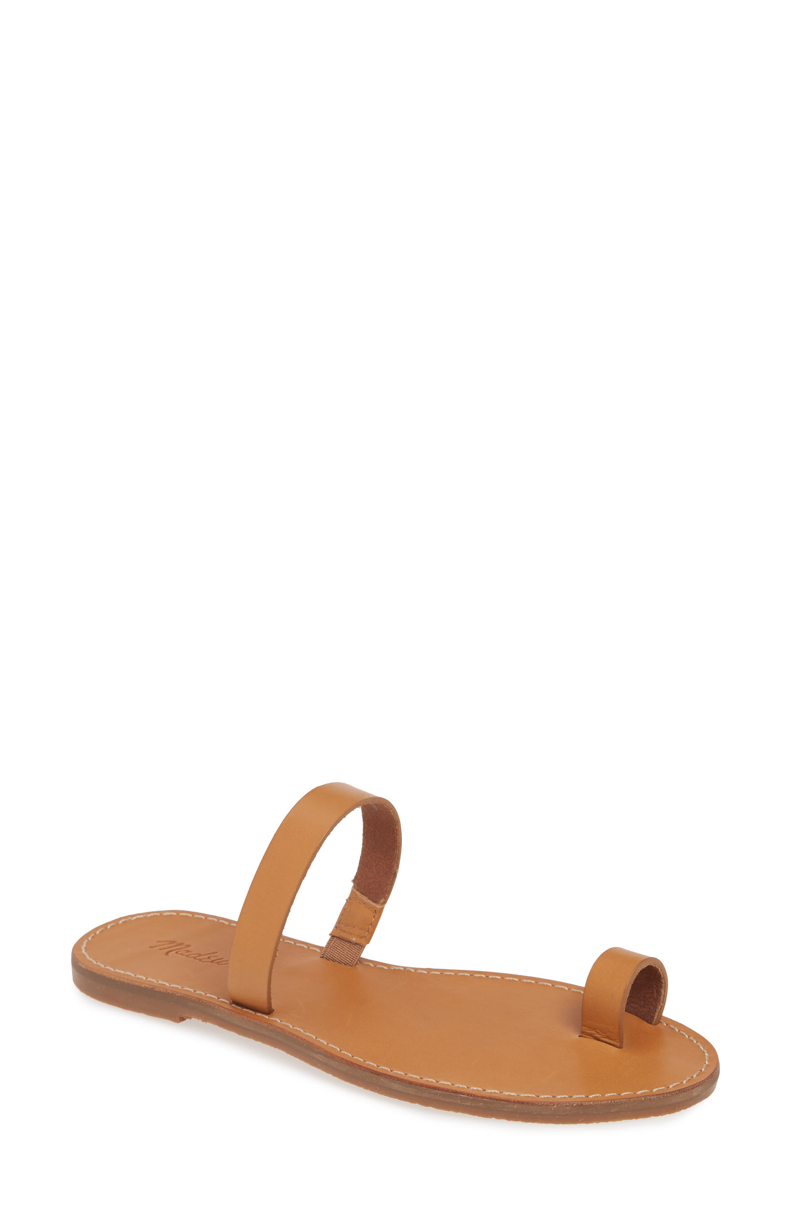 The Boardwalk Bare Slide Sandal, Main, color, DESERT CAMEL