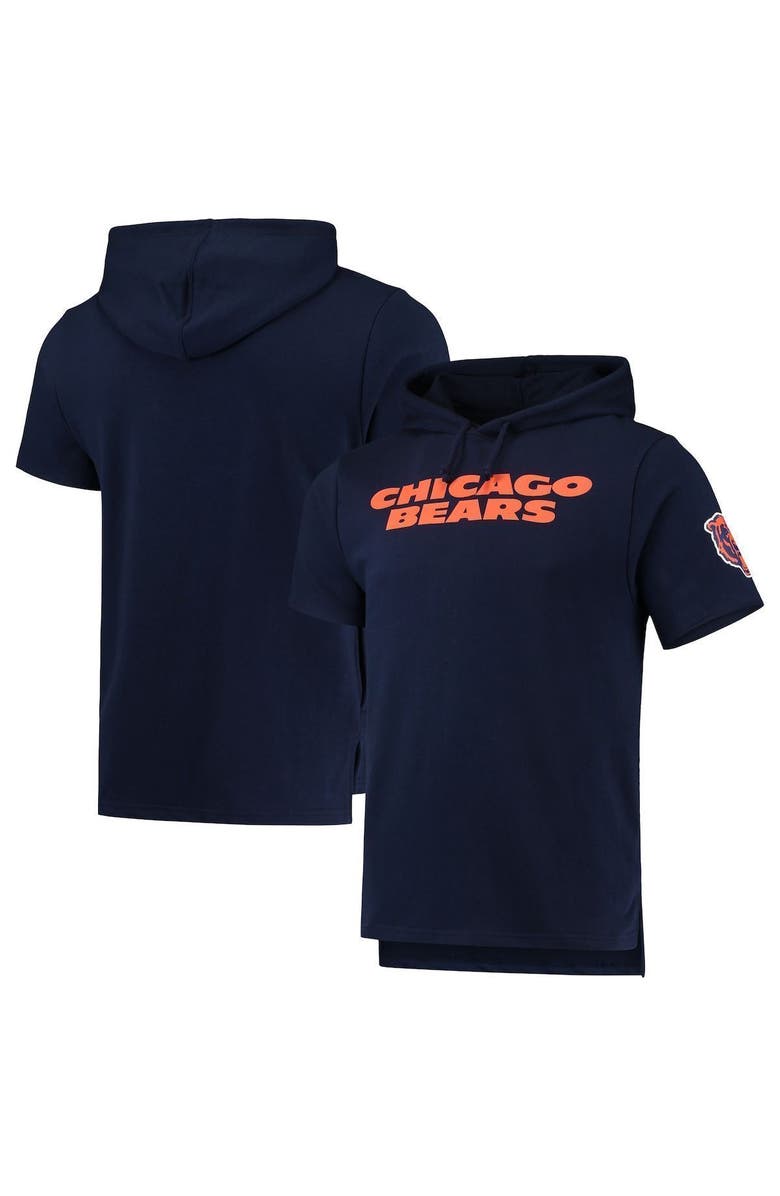 Mitchell & Ness Men's Mitchell & Ness Navy Chicago Bears Game Day Hoodie T-Shirt, Alternate, color, Navy