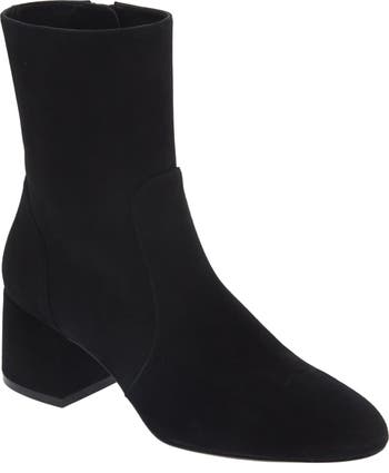 Stuart Weitzman Flareblock 60 Zip Bootie (Women) | Nordstrom Stuart Weitzman Flareblock 60 Zip Bootie (Women) | Nordstrom