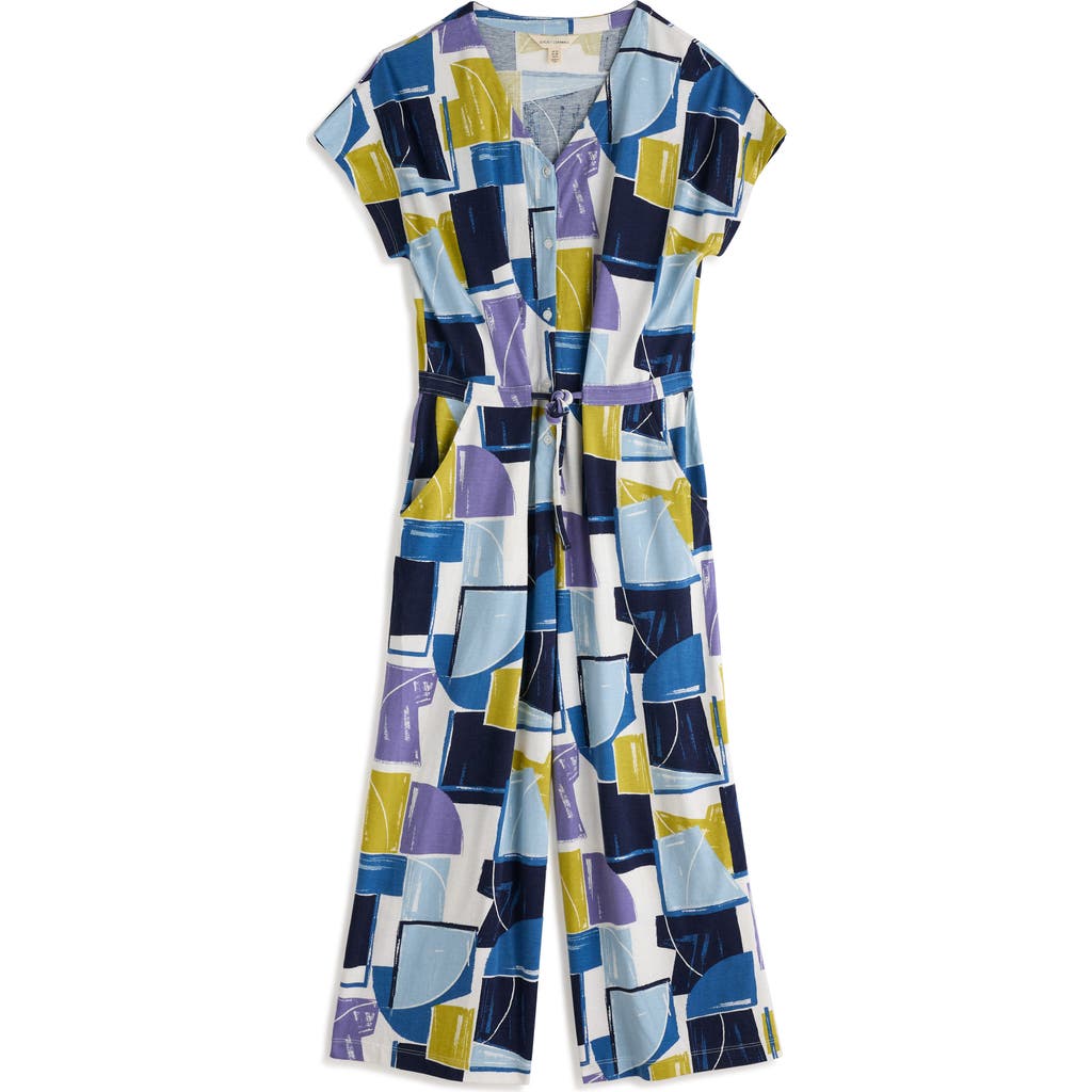 Seasalt Cornwall Rose Trellis Wide Leg Jumpsuit