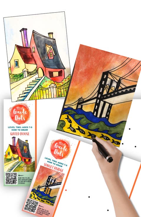 Add-On Art Rolls for Guide Dots Level 2 Art Kits - Age 8+