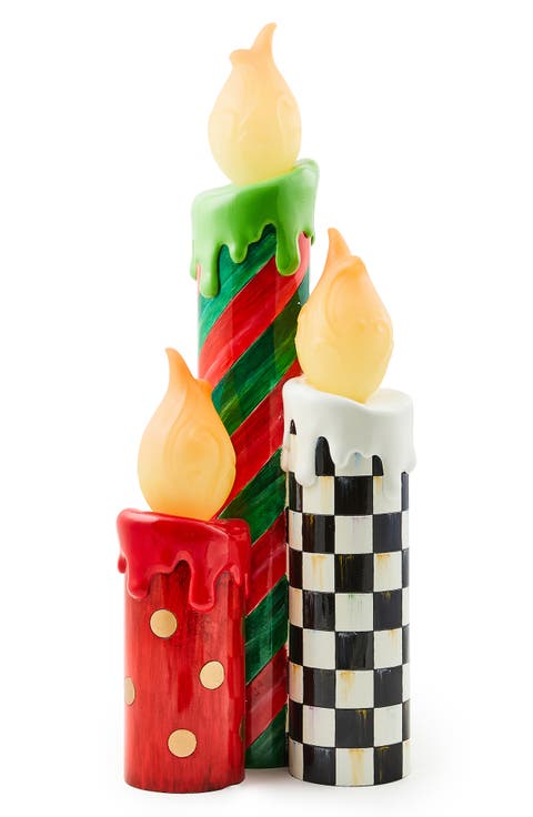 Cozy Christmas Illuminated Decorative Candles