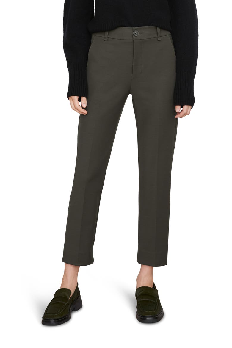 Cigarette Trousers, Main, color, DK PINE