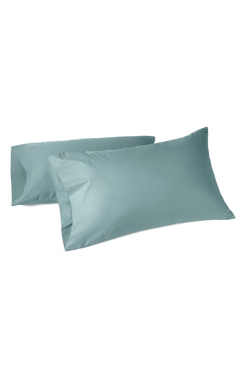 300 Thread Count Organic Cotton Percale Pillowcases
