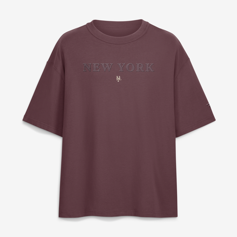 Men's Fanatics Maroon New York Mets Elements T-Shirt