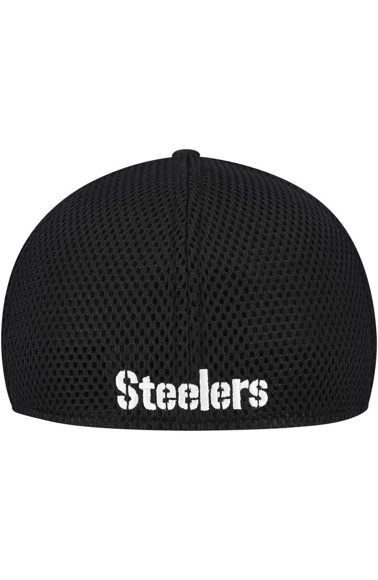 New Era Men's New Era Black Pittsburgh Steelers Main Neo 39THIRTY Flex Hat, Alternate, color, Black