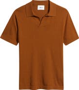 NN07 Ryan 6311 Cotton & Linen Johnny Collar Polo