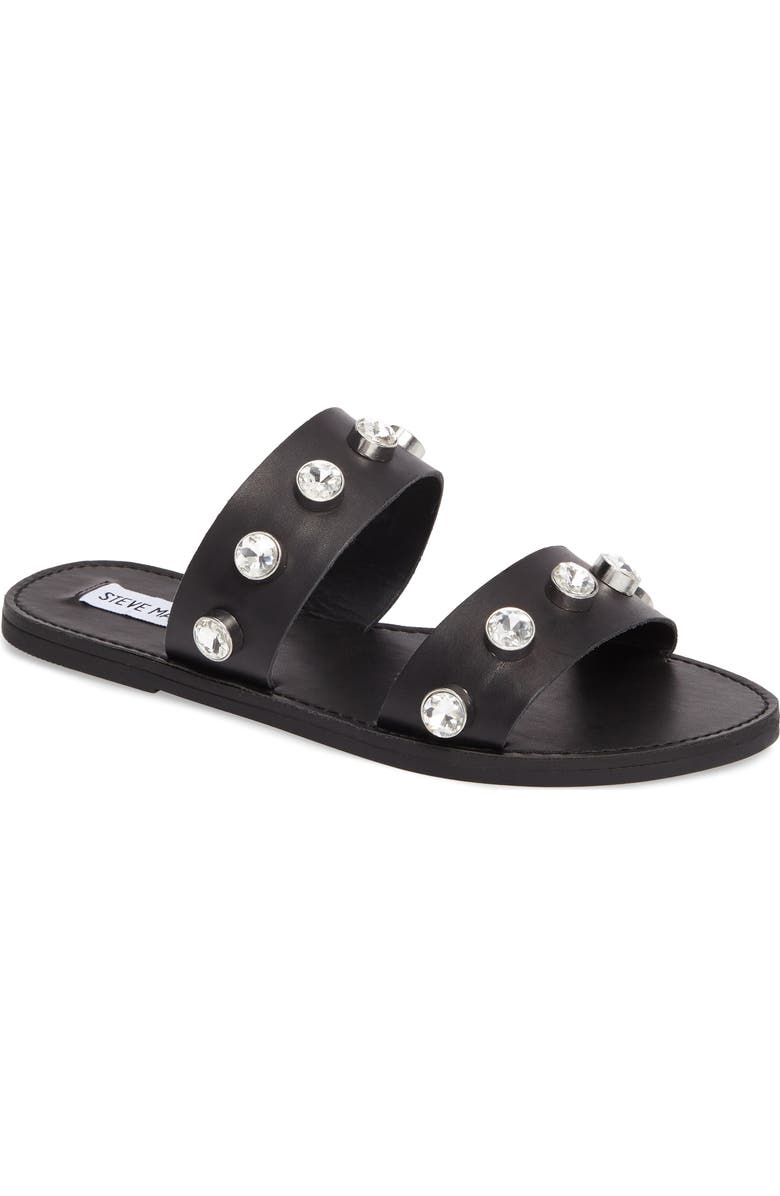 Steve Madden Jessy Embellished Slide Sandal, Main, color,