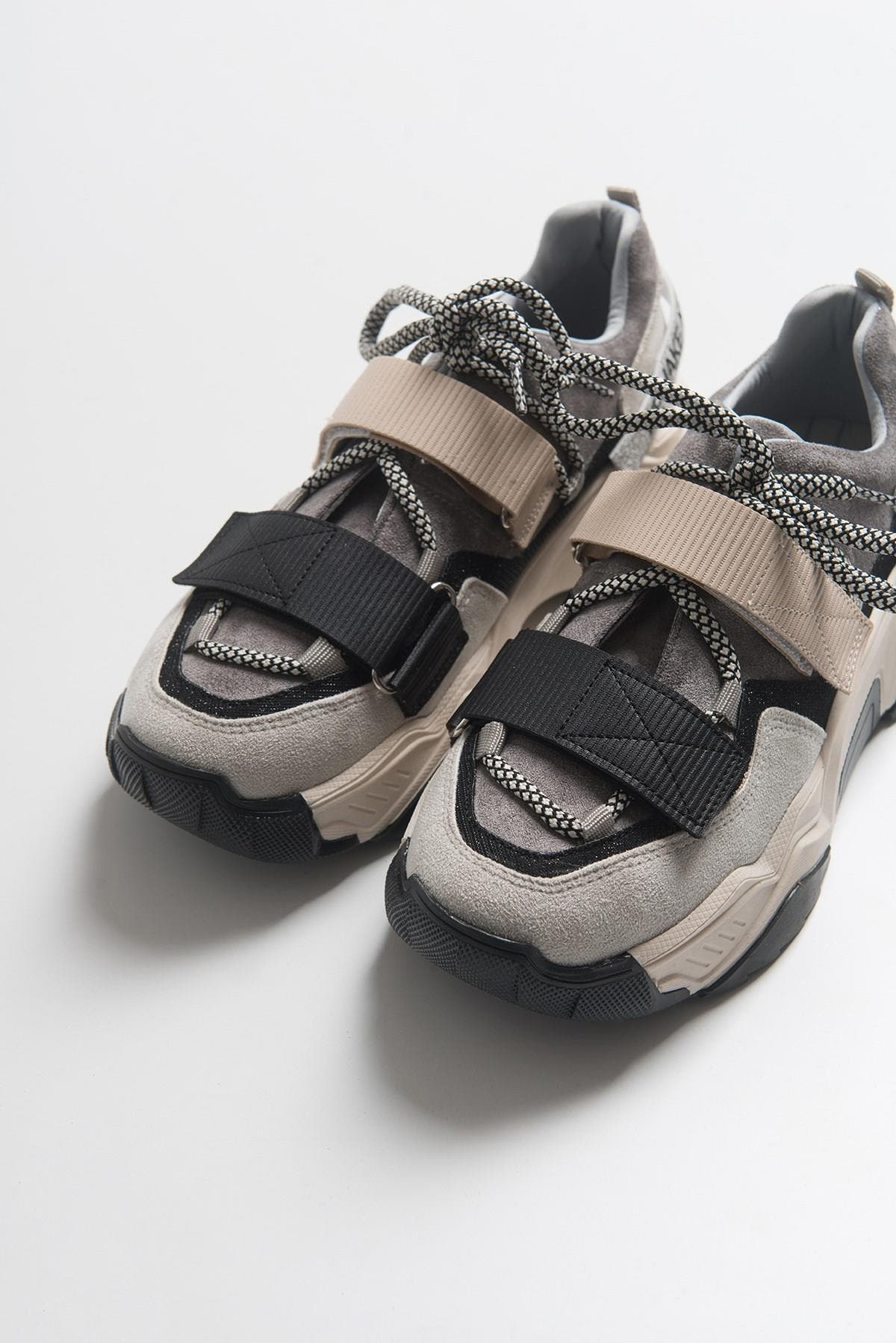 Prologue Shoes Lulen Velcro Sport Sneakers, Alternate, color, Black Faux Leather