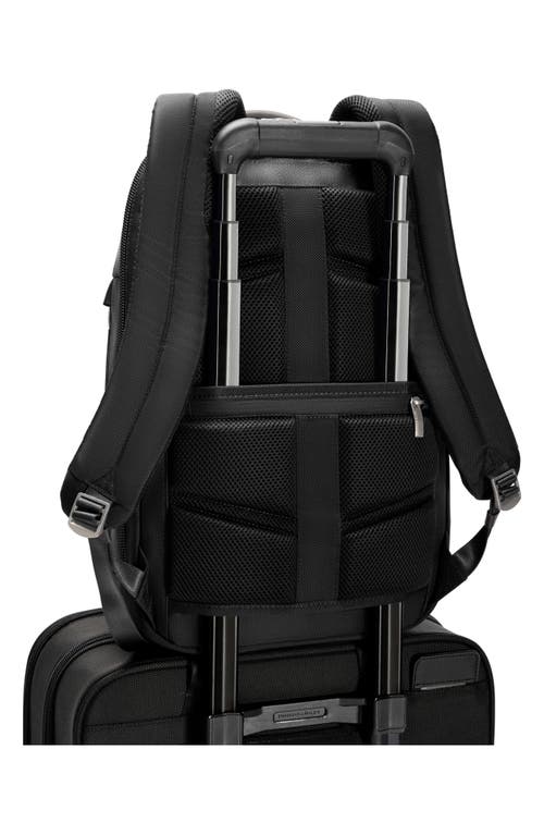 Briggs & Riley Work Slim Backpack In Black