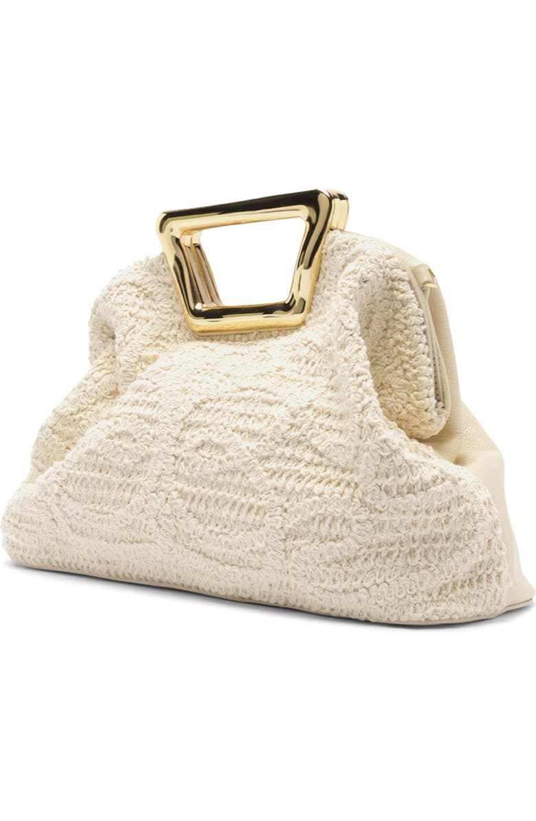 Arezzo Amelia Medium Open Stitch Crossbody Bag, Alternate, color, Cru/ Panacota