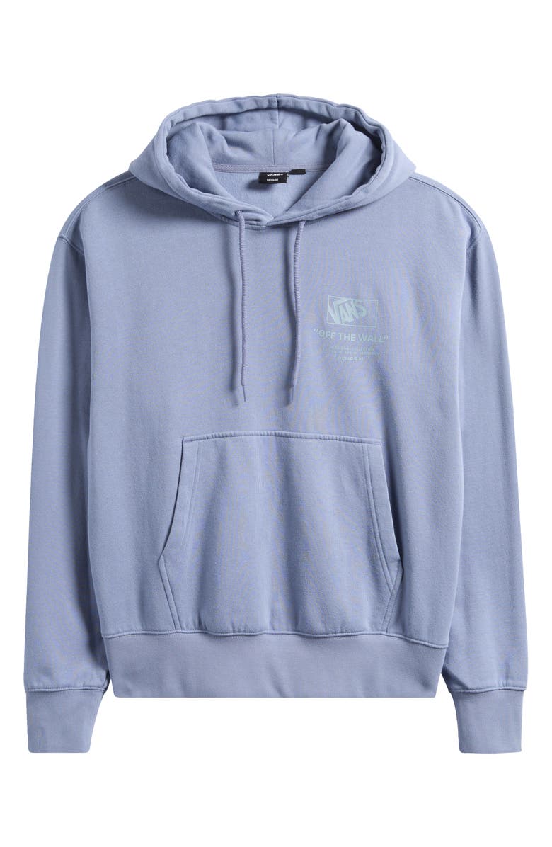 Vans Stacked Hi Pullover Hoodie, Main, color, Glacial Slate