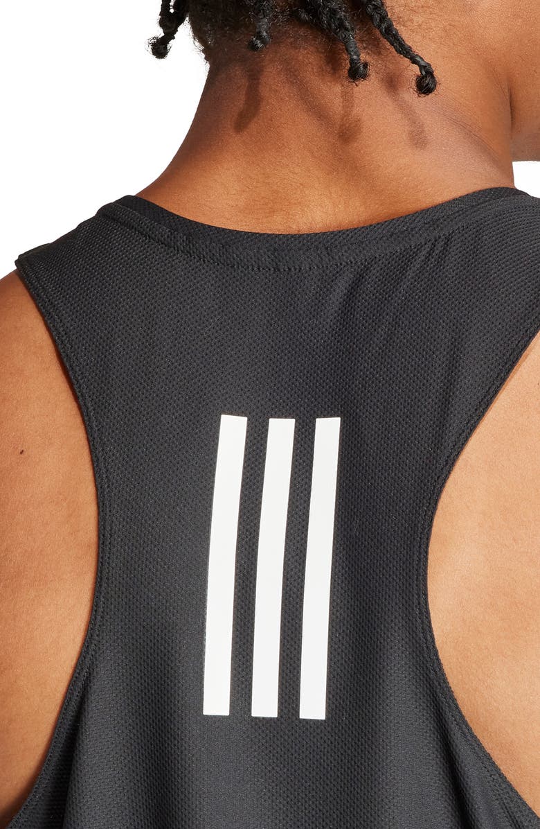 adidas Own the Run Tank, Alternate, color, Black