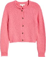 Treasure & Bond Fitted Textured Cotton Cardigan