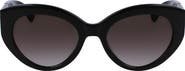 Longchamp Roseau 54mm Gradient Cat Eye Sunglasses