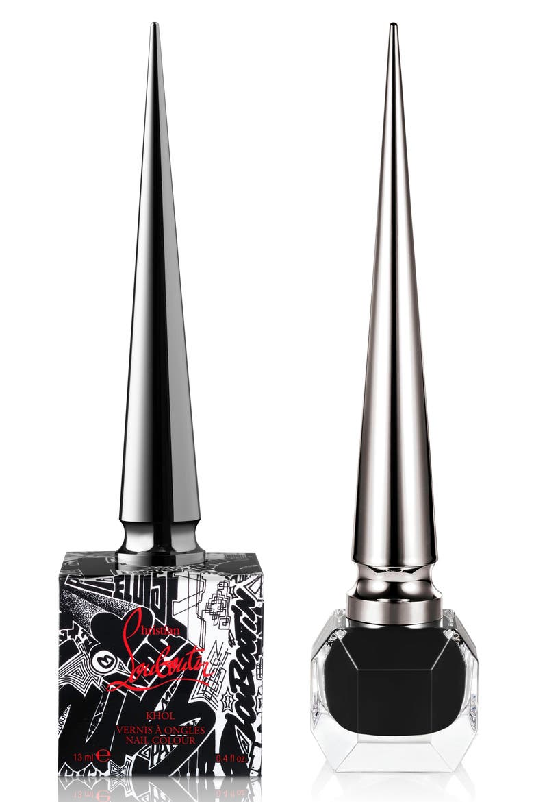 LoubiGraffiti Nail Colour (Limited Edition), Main, color, KHOL