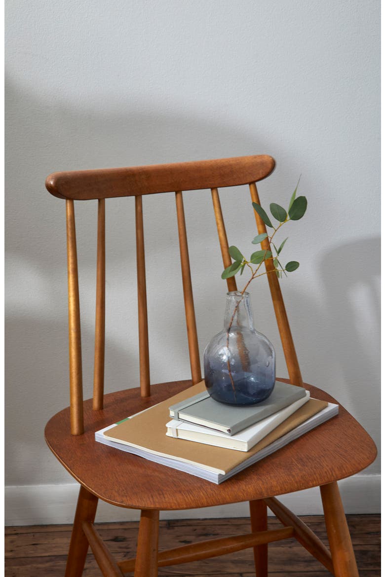 Small Tinted Glass Vase, Alternate, color, GREY