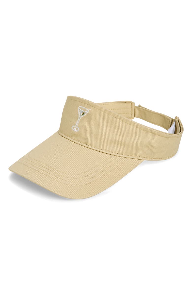Treasure & Bond Embroidered Visor, Main, color, Martini