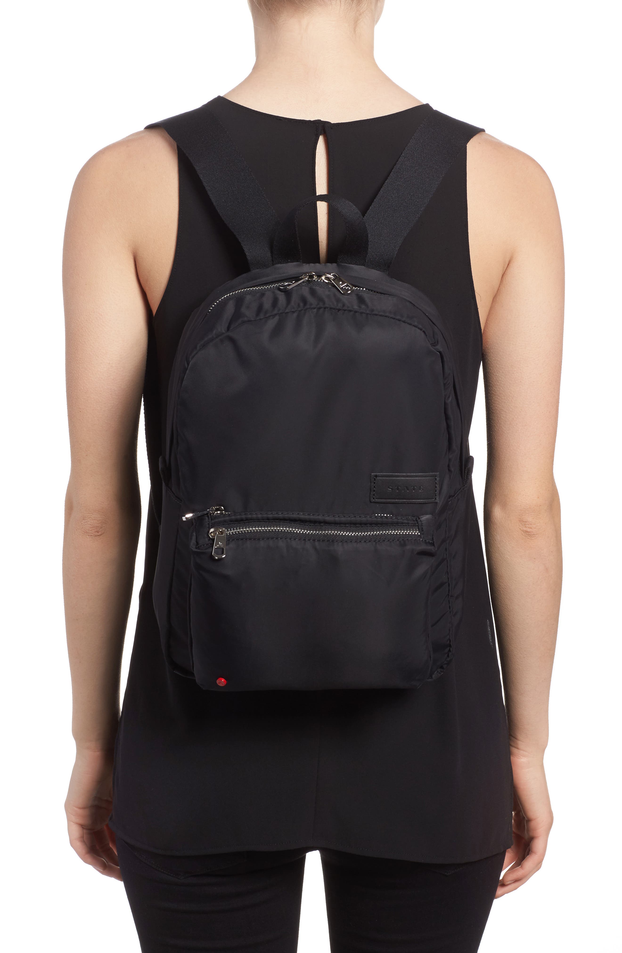 STATE Bags The Heights Mini Lorimer Nylon Backpack, Alternate, color, 