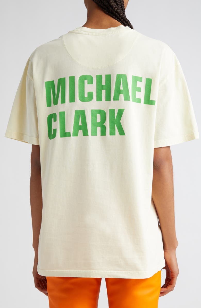JW Anderson x Michael Clark Witch Graphic T-Shirt, Alternate, color, Cream